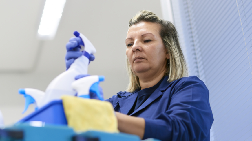 Rengöringsmedel kan försämra kvinnors lungfunktion